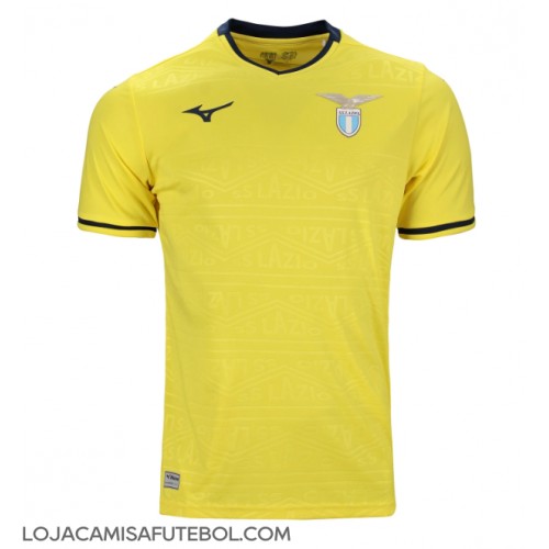 Camisa de Futebol Lazio Equipamento Secundário 2024-25 Manga Curta